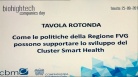 A Trieste tavola rotonda su Cluster Smart Health
